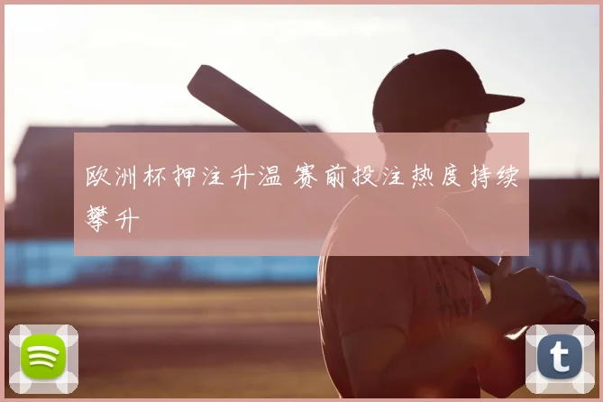 欧洲杯押注升温 赛前投注热度持续攀升